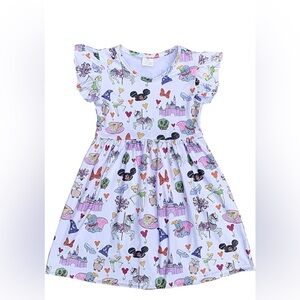Size 3T girls Disney Theme Park Dress